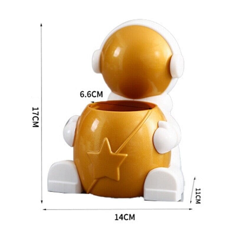 Astronaut Pen Holder, Multifunction Wall-mounted Shelf, Desktop Sundries Storage Box, Bedroom Bathroom Cosmetic Shelf Astronaut Pen Holder, Multifunction Wall-mounted Shelf, Desktop Sundries Storage Box, Bedroom Bathroom Cosmetic Shelf